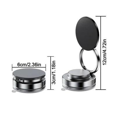 Ultra-Slim Magnetic Phone Stand with Invisible Car Mount