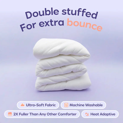 Sleep on a Cloud: The Ultimate Ultra-Soft, Zero-Pressure Comforter