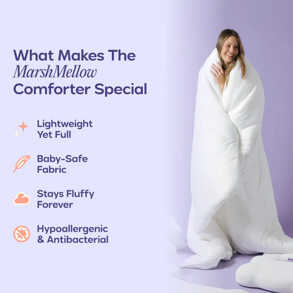 Sleep on a Cloud: The Ultimate Ultra-Soft, Zero-Pressure Comforter