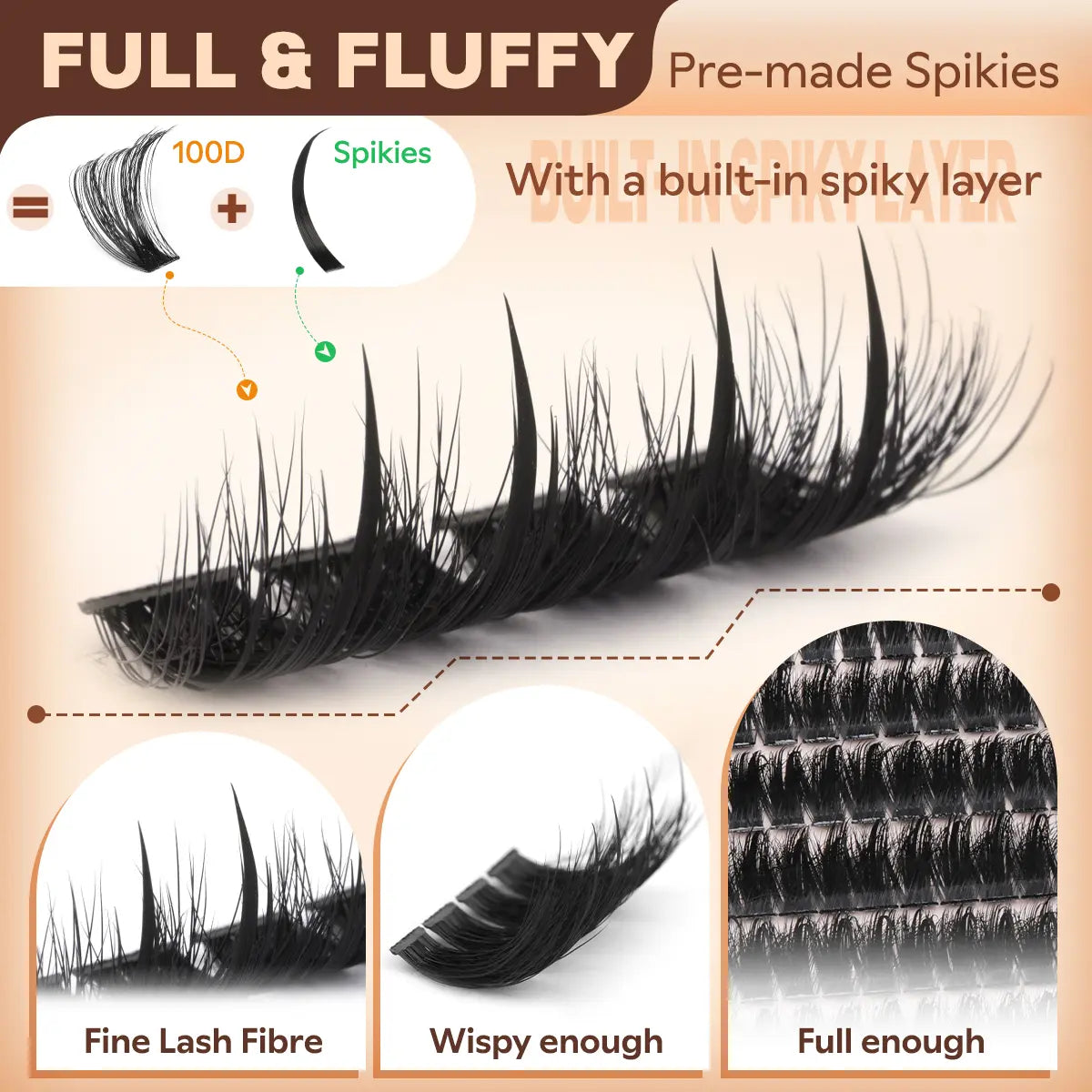 Spiky Slay Manga Lash Clusters With Spikes Pre