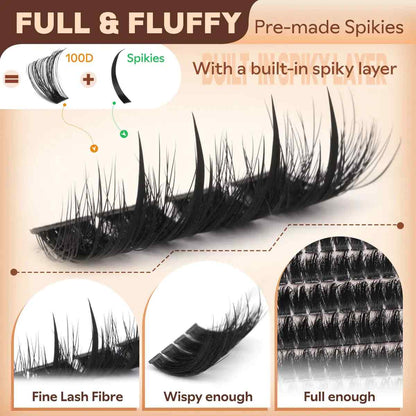 Salon-Quality DIY Lash Extensions Kit — Instant Length & Volume at Home