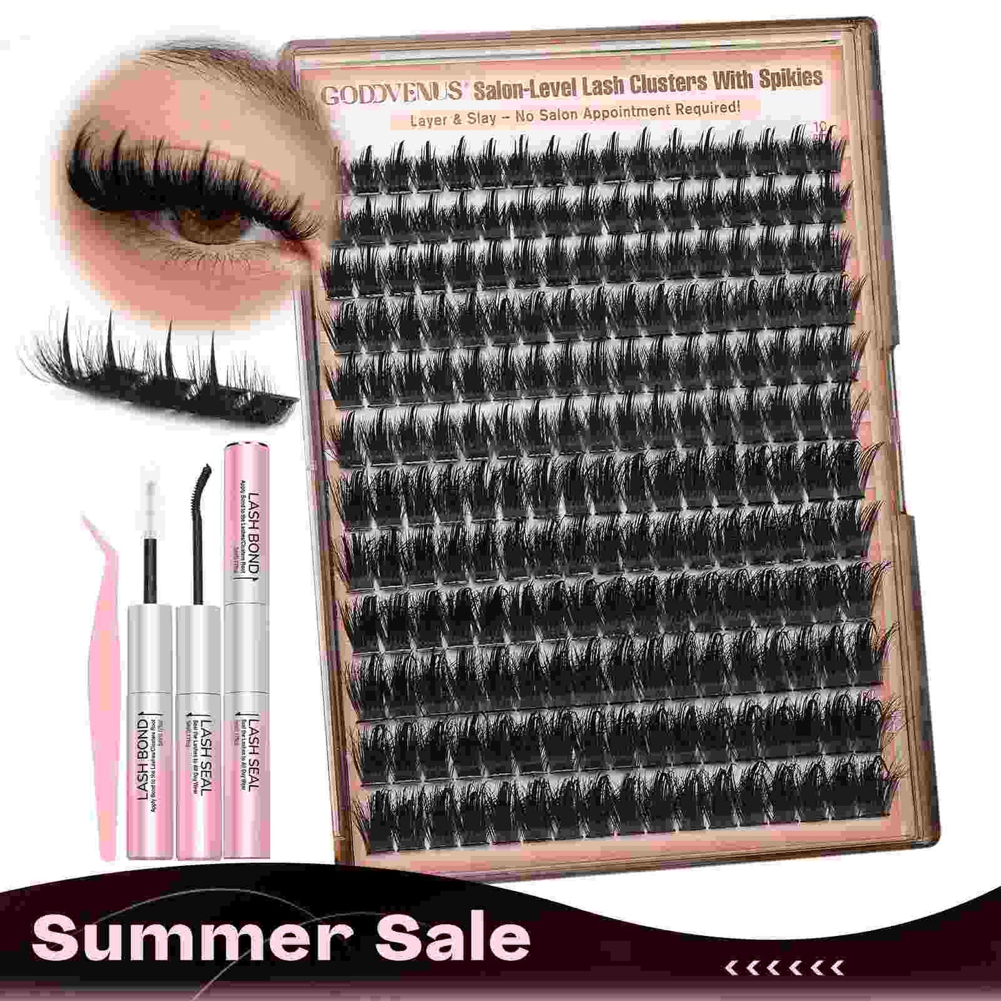 Salon-Quality DIY Lash Extensions Kit — Instant Length & Volume at Home