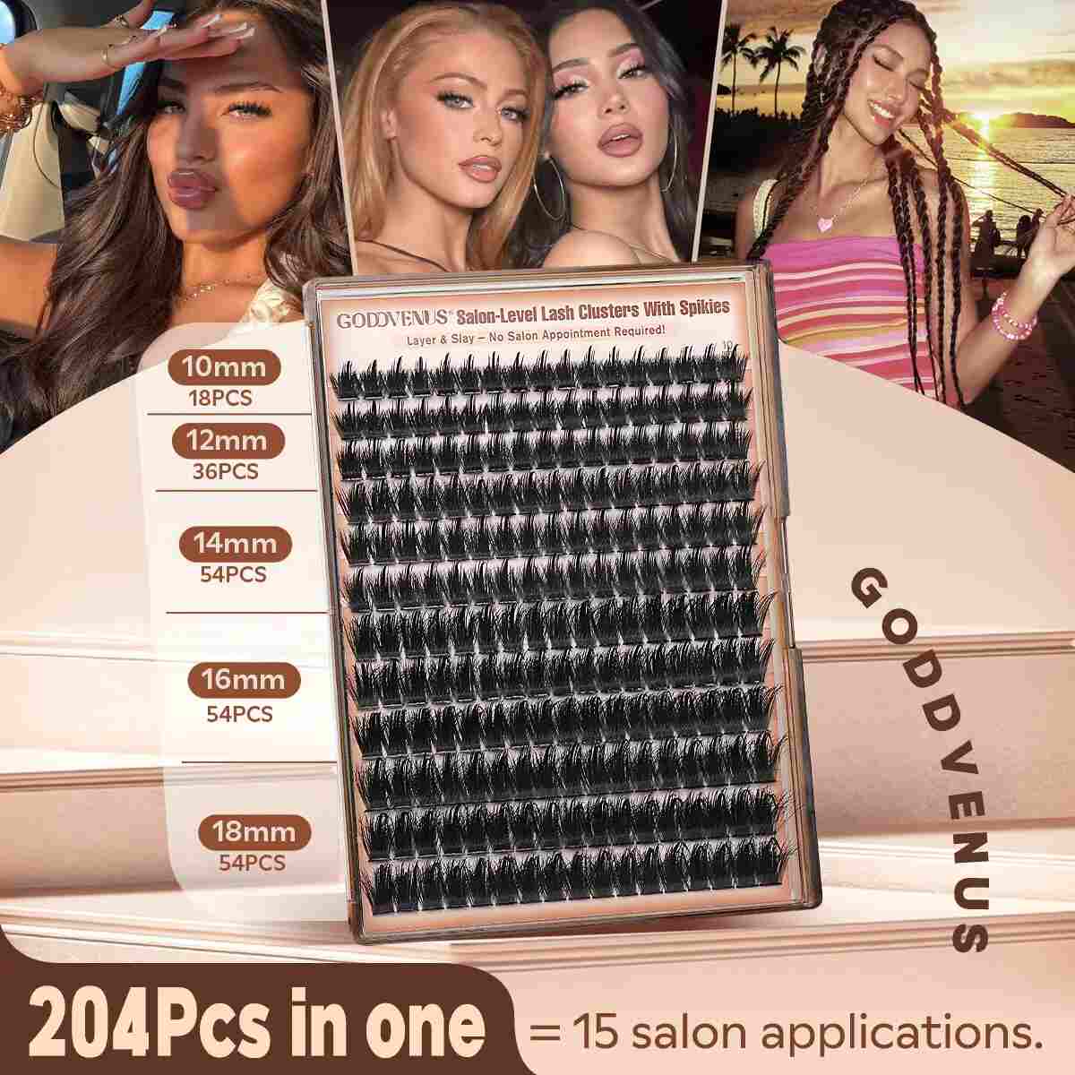 Salon-Quality DIY Lash Extensions Kit — Instant Length & Volume at Home