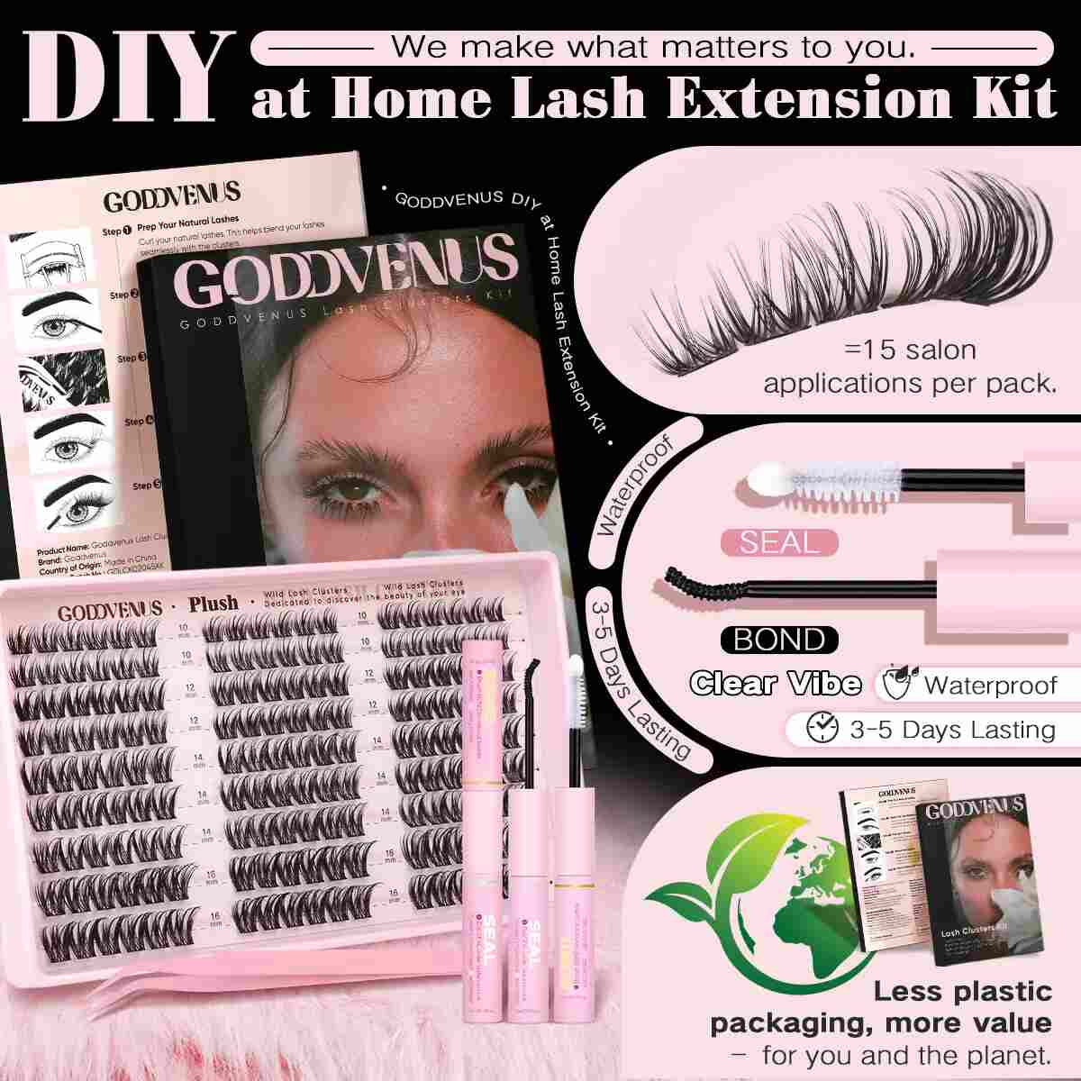 DIY Lash Extension Kit: Professional Salon-Quality Lashes at Home