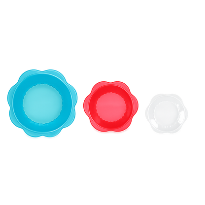 Space-Saving Collapsible Silicone Food Containers