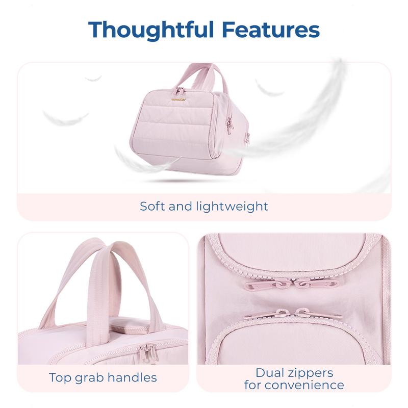 Ultra-Lightweight Electronics & Toiletries Travel Organizer Bag