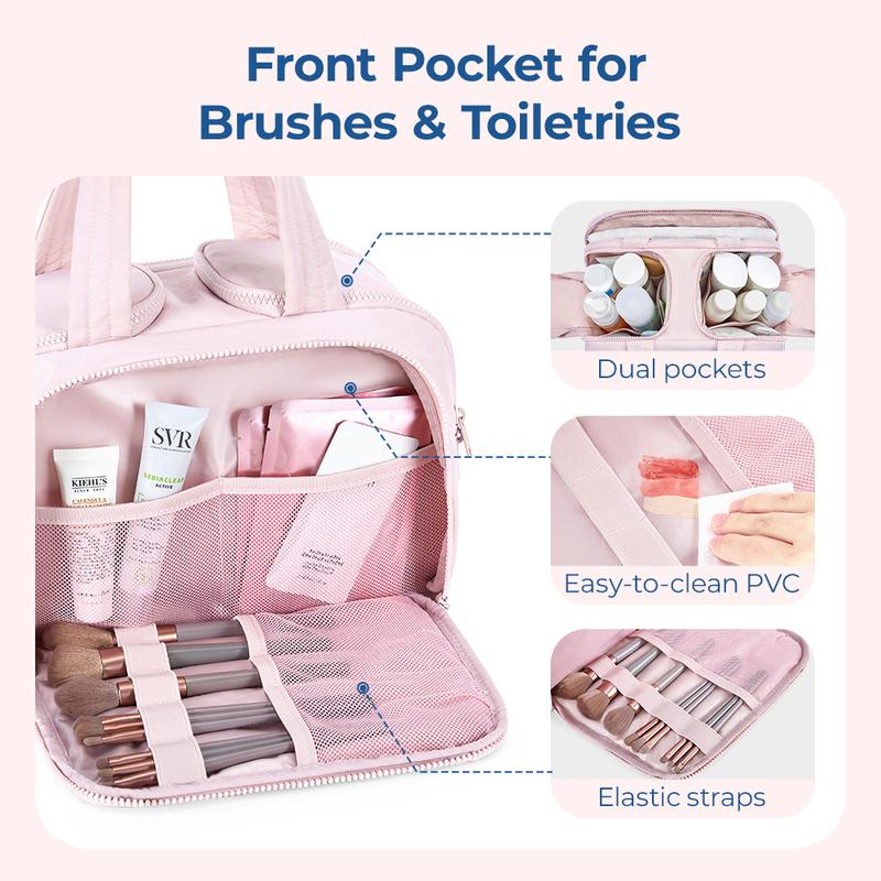 Ultra-Lightweight Electronics & Toiletries Travel Organizer Bag