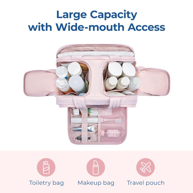 Ultra-Lightweight Electronics & Toiletries Travel Organizer Bag