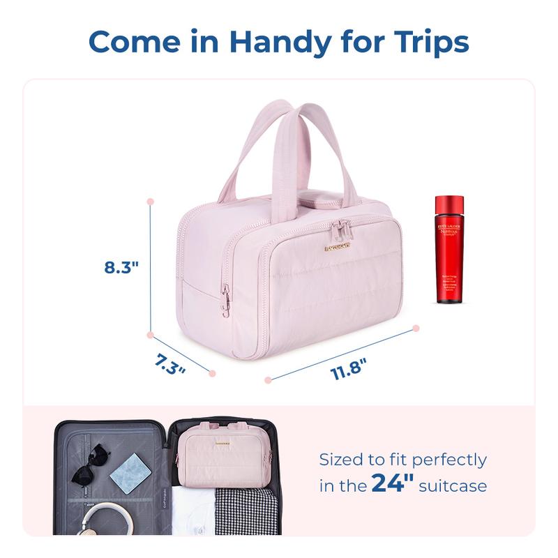 Ultra-Lightweight Electronics & Toiletries Travel Organizer Bag