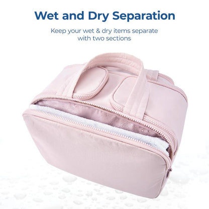 Ultra-Lightweight Electronics & Toiletries Travel Organizer Bag