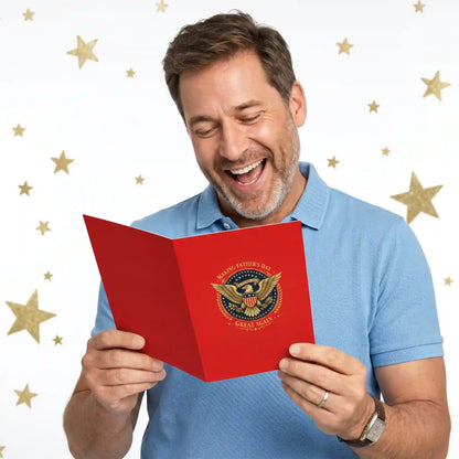 The Ultimate Patriotic Presidential Greeting Card with Real Voice