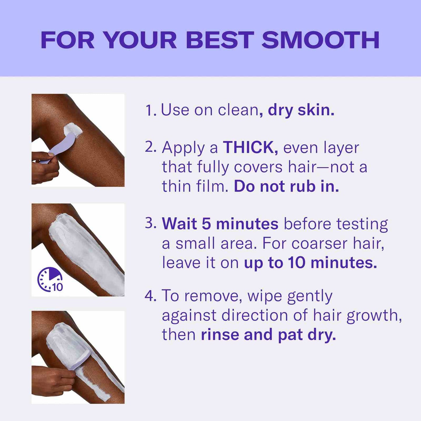 Smooth, Hair-Free Skin in Minutes — Gentle Body Hair Removal Cream
