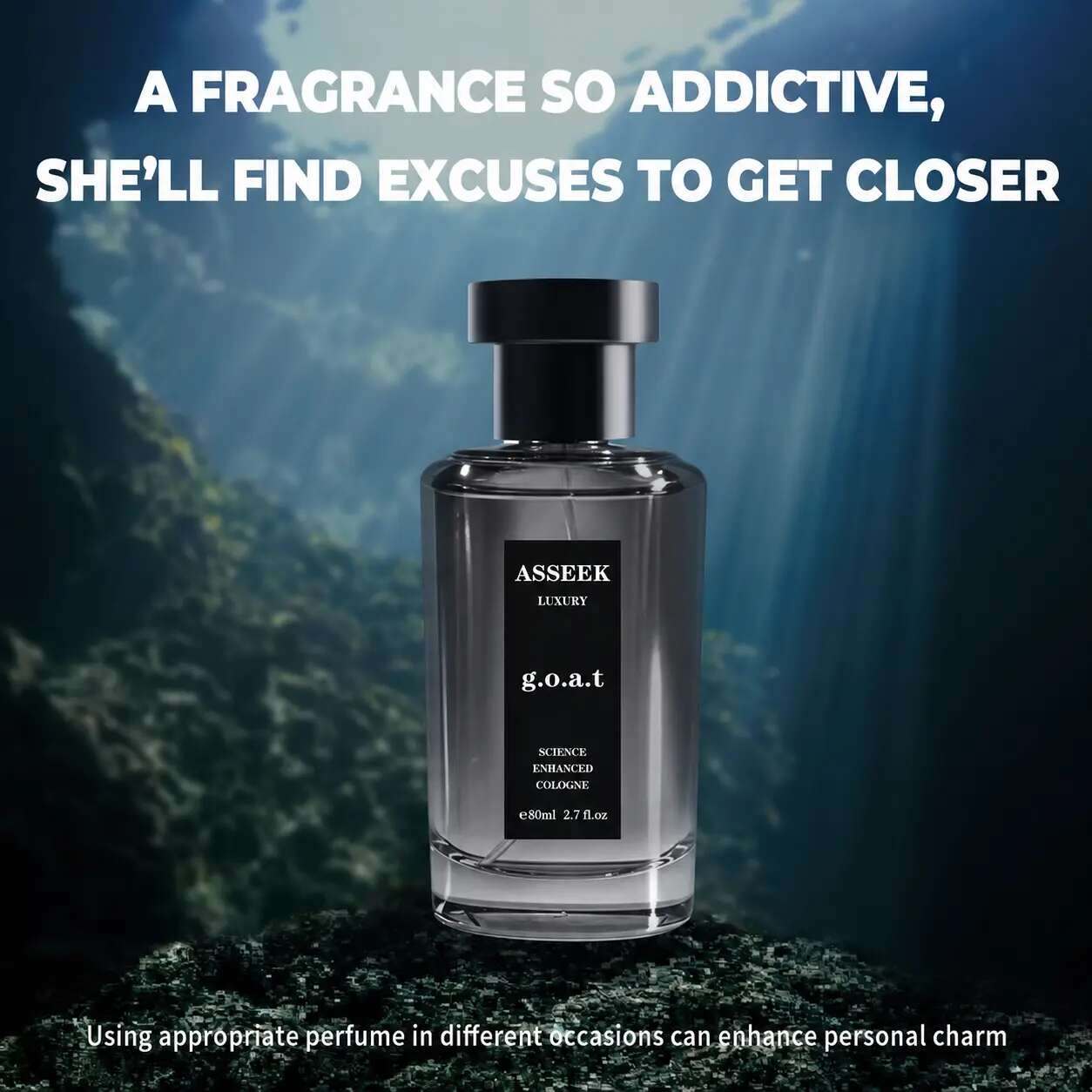 Unleash Magnetism with Midnight Marine EDP Spray