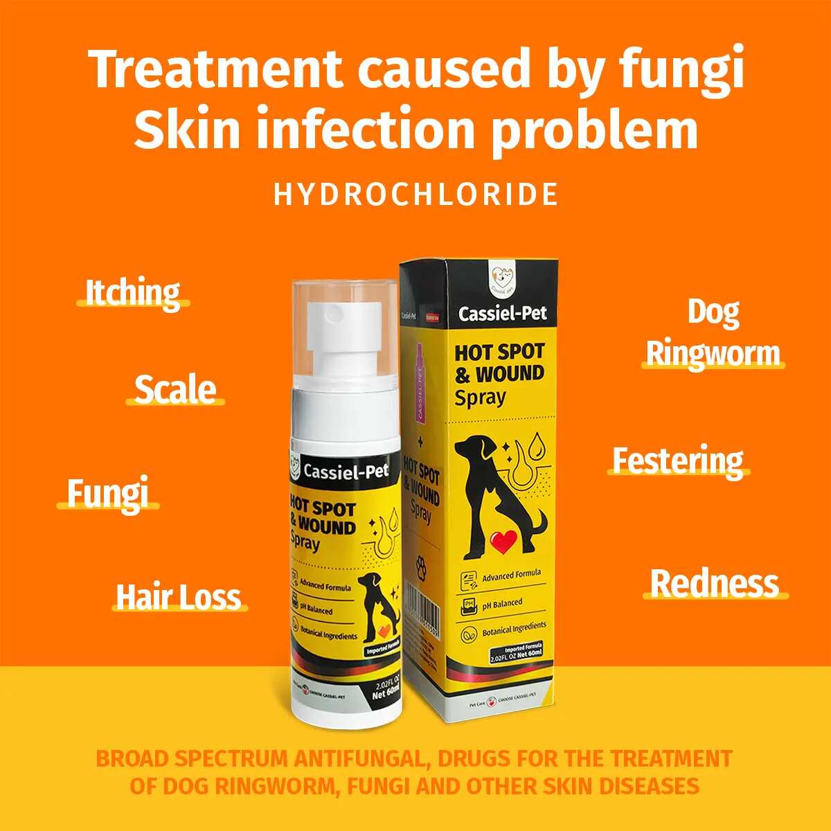 Instant Relief Hot Spot & Wound Care Spray