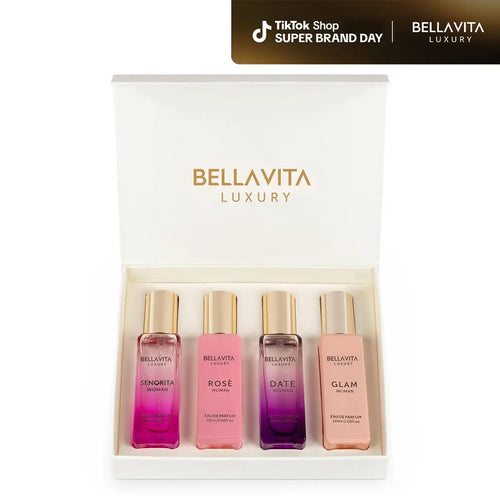 Discover Your Signature Scents: Luxury 4-in-1 Women's Perfume Gift Set