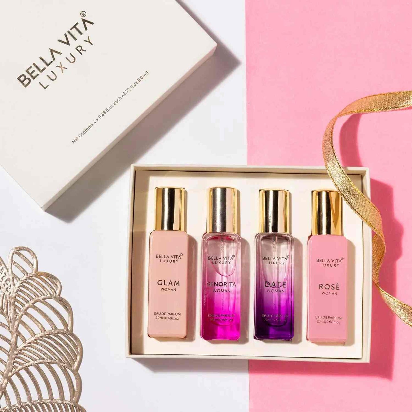 Discover Your Signature Scents: Luxury 4-in-1 Women's Perfume Gift Set