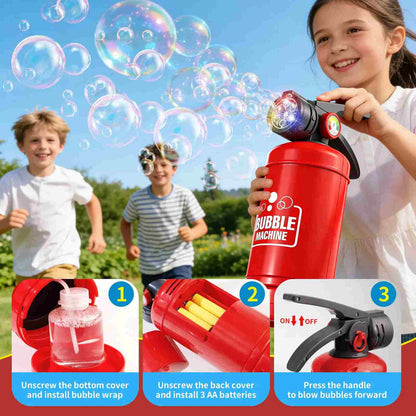 The Ultimate High-Output Automatic Bubble Machine Gun