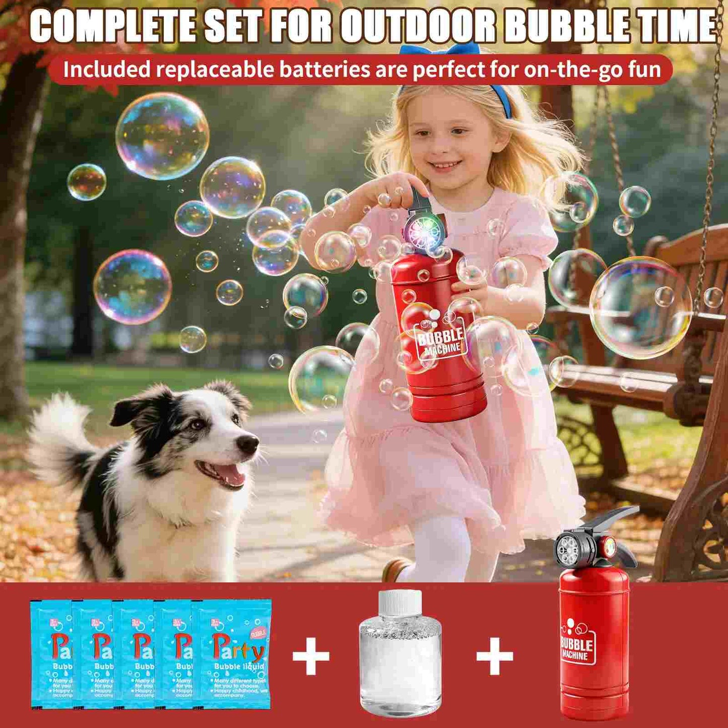 The Ultimate High-Output Automatic Bubble Machine Gun