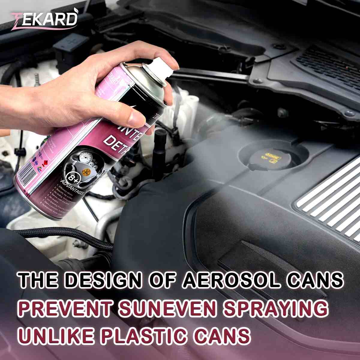 All-in-One Interior Car Cleaner & Trim Restorer: Revive Faded Surfaces Instantly