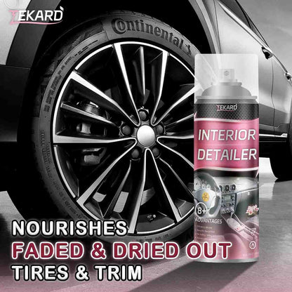 All-in-One Interior Car Cleaner & Trim Restorer: Revive Faded Surfaces Instantly