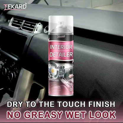 All-in-One Interior Car Cleaner & Trim Restorer: Revive Faded Surfaces Instantly