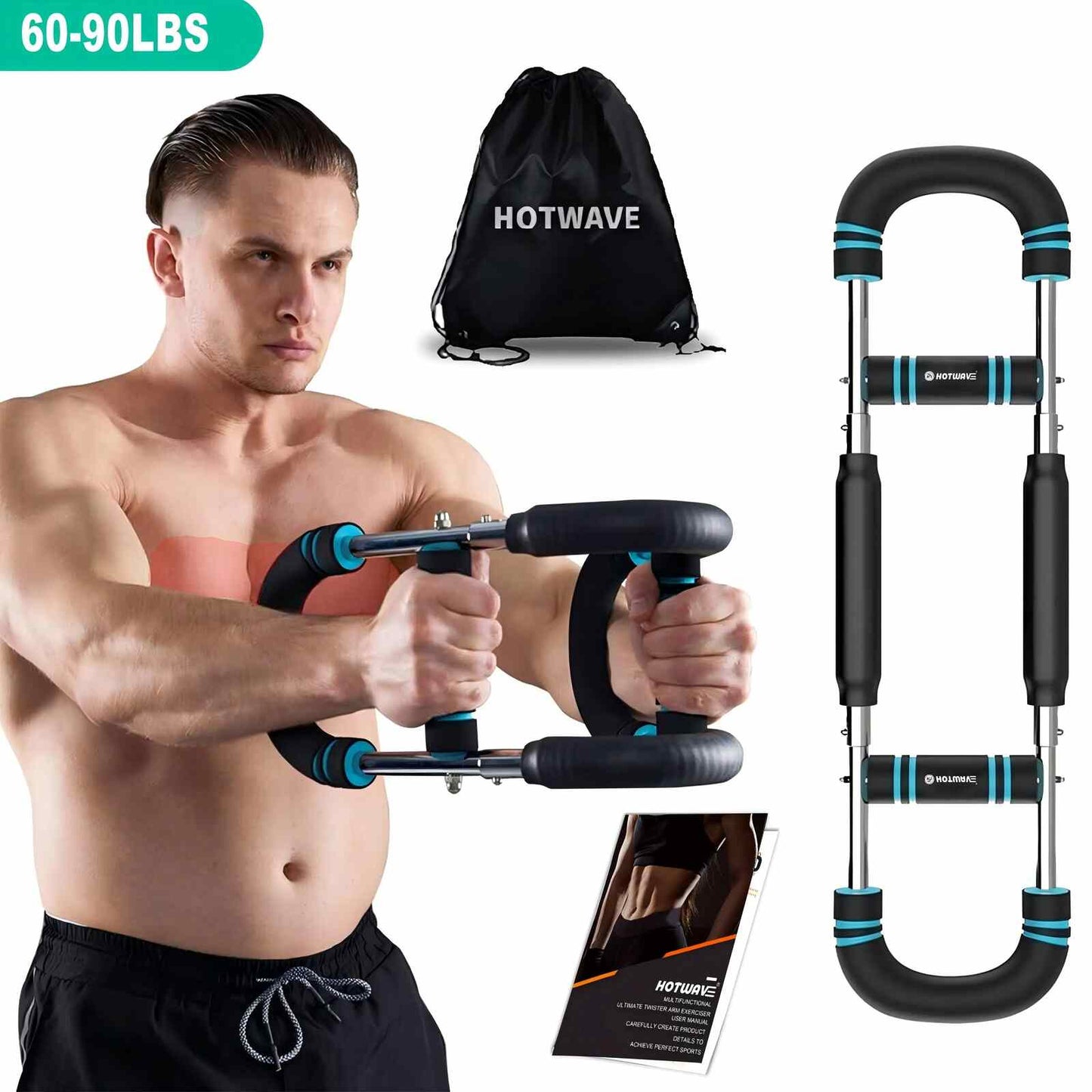Adjustable Chest & Arm Trainer: Build Muscle Fast