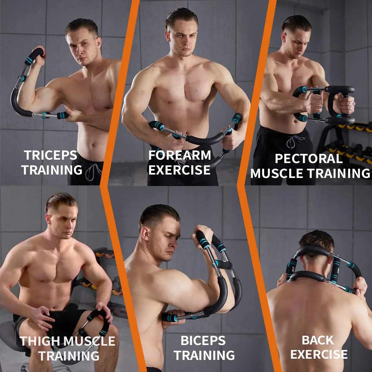 Adjustable Chest & Arm Trainer: Build Muscle Fast