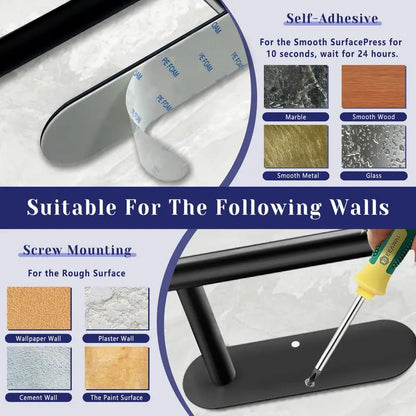 Stainless Steel Wall-Mounted Paper Towel Holder