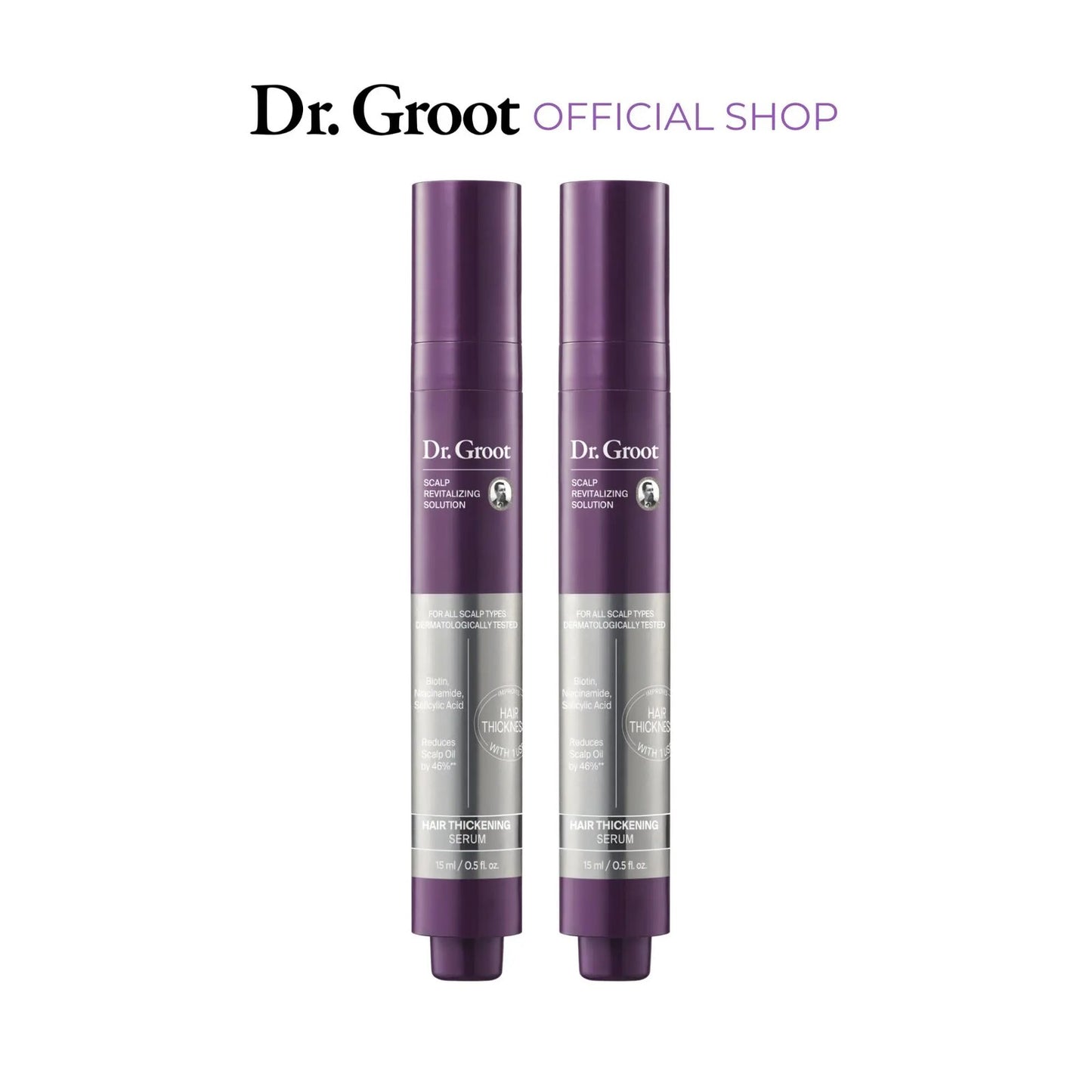 Roll Away Thinning Hair! Massaging Caffeine Root Serum