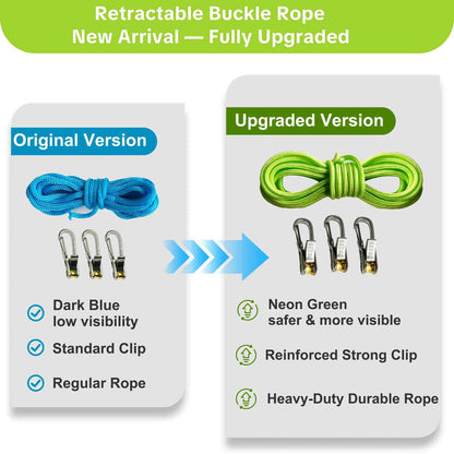 Heavy-Duty Rope Tightener & Canvas Tensioner Tool
