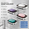Double-Layer Wall-Mounted Soap Holders, Buy One Get One Set