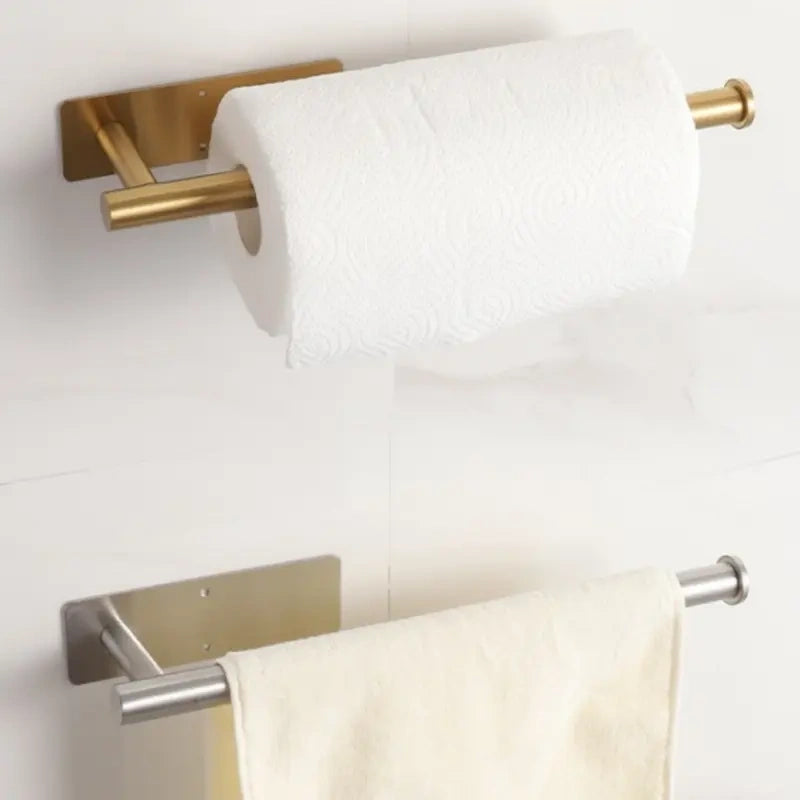 Stainless Steel Cabinet and Wall Paper Towel Holder