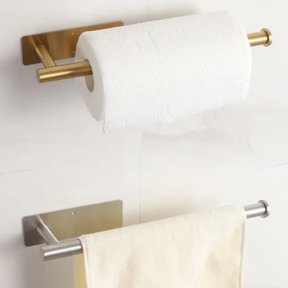 Stainless Steel Cabinet and Wall Paper Towel Holder