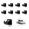 Eight-Piece Self-Adhesive Curtain Rod Bracket Pack