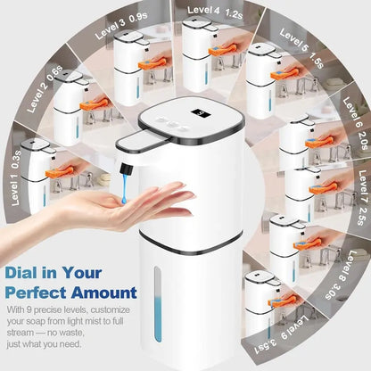 Touchless Soap Dispenser with Adjustable Dispensing Levels