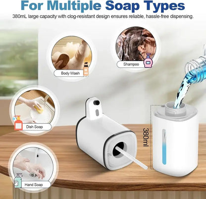Touchless Soap Dispenser with Adjustable Dispensing Levels