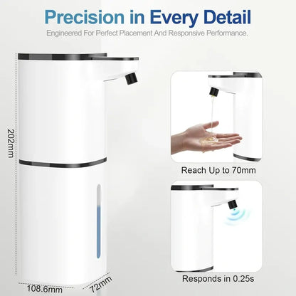 Touchless Soap Dispenser with Adjustable Dispensing Levels