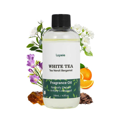 Luxury Hotel Spa Experience at Home – White Tea Fragrance Oil