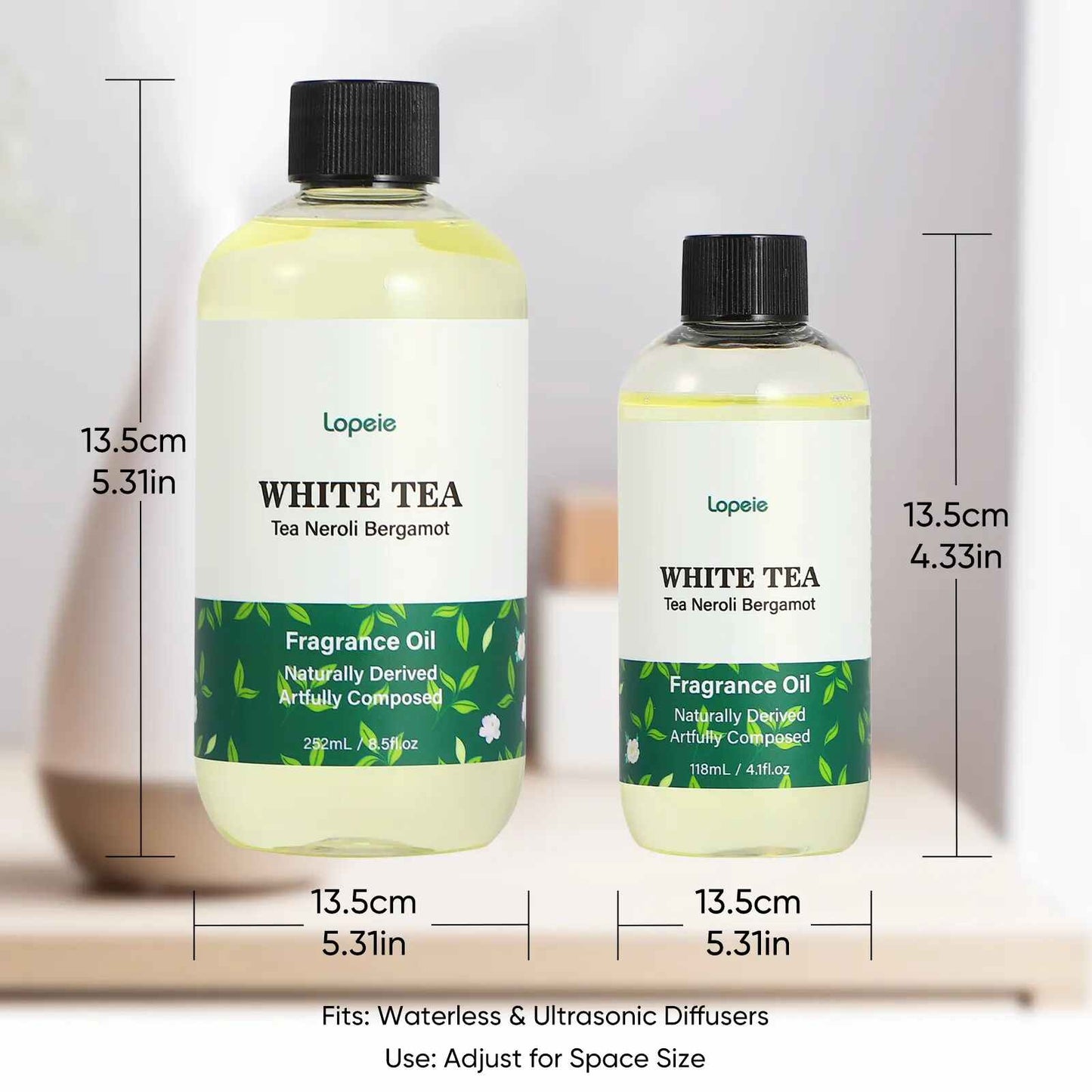 Luxury Hotel Spa Experience at Home – White Tea Fragrance Oil