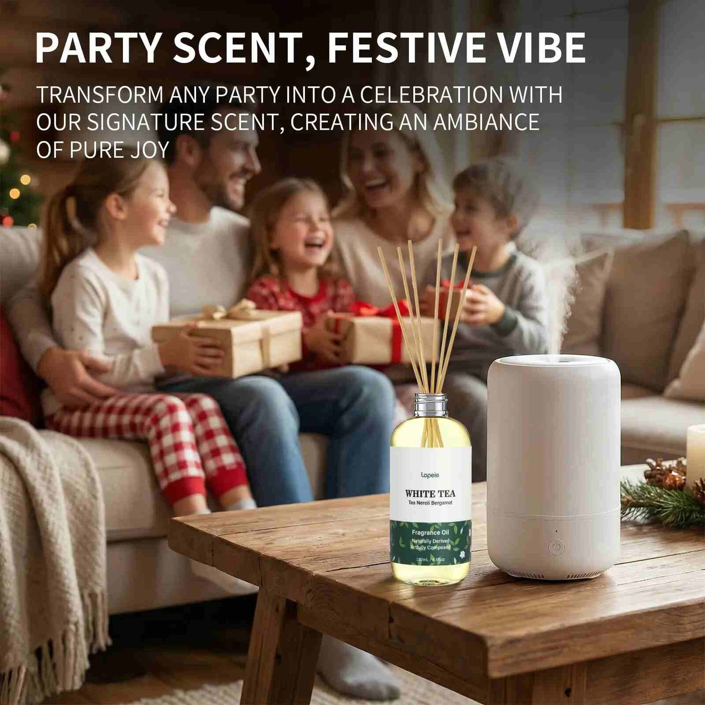 Luxury Hotel Spa Experience at Home – White Tea Fragrance Oil