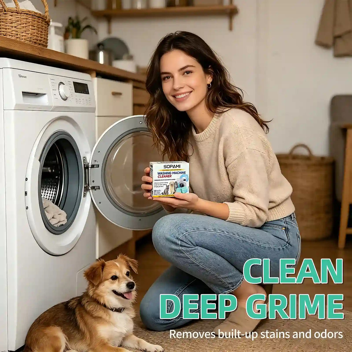 [BUY 1 GET 1 FREE] Removes buildup, odor, and pet hair residue.