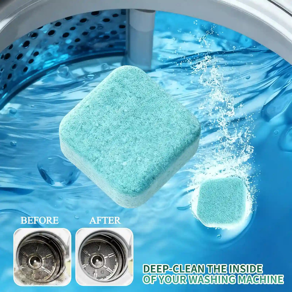 [BUY 1 GET 1 FREE] Removes buildup, odor, and pet hair residue.