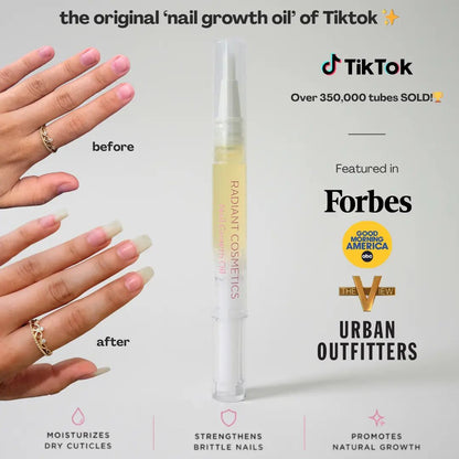 Rapid Nail Growth & Repair Oil: Stronger, Longer, Healthy Nails in Days