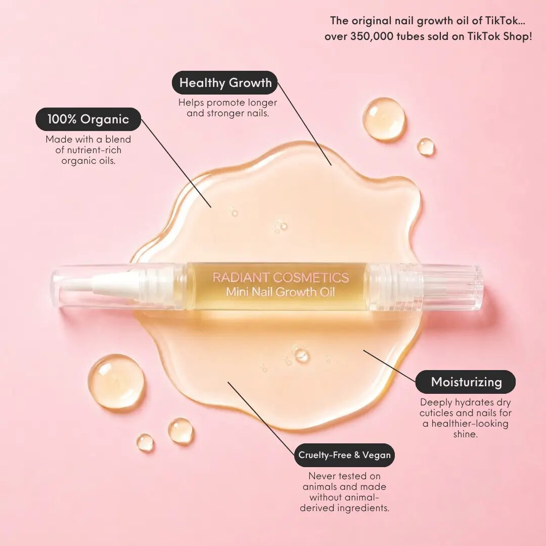 Rapid Nail Growth & Repair Oil: Stronger, Longer, Healthy Nails in Days