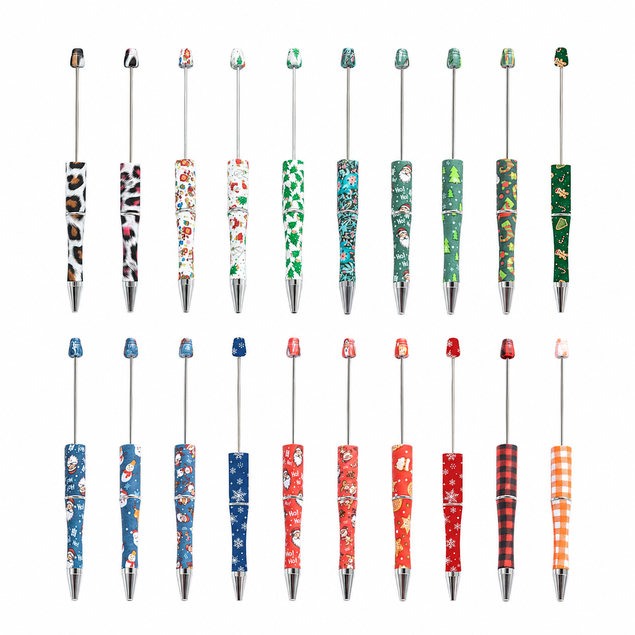 DIY Beadable Pens Bulk Set - Custom Creative Metal Ballpoint Pens