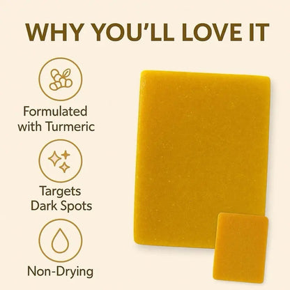 Natural Glow Turmeric & Kojic Acid Cleansing Bar Soap