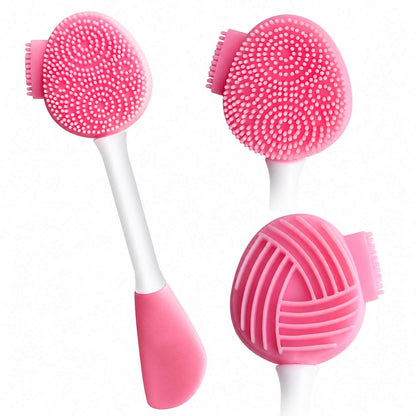 The Ultimate 3-in-1 Facial Cleansing Brush