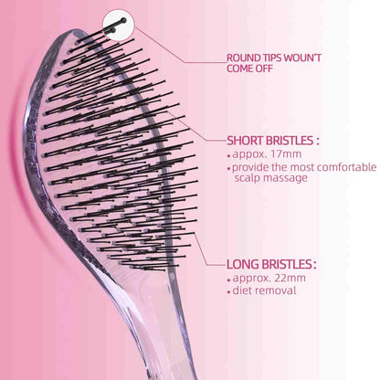 Glide-Through Detangling Brush: Goodbye Painful Knots!