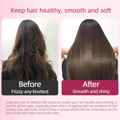 Glide-Through Detangling Brush: Goodbye Painful Knots!