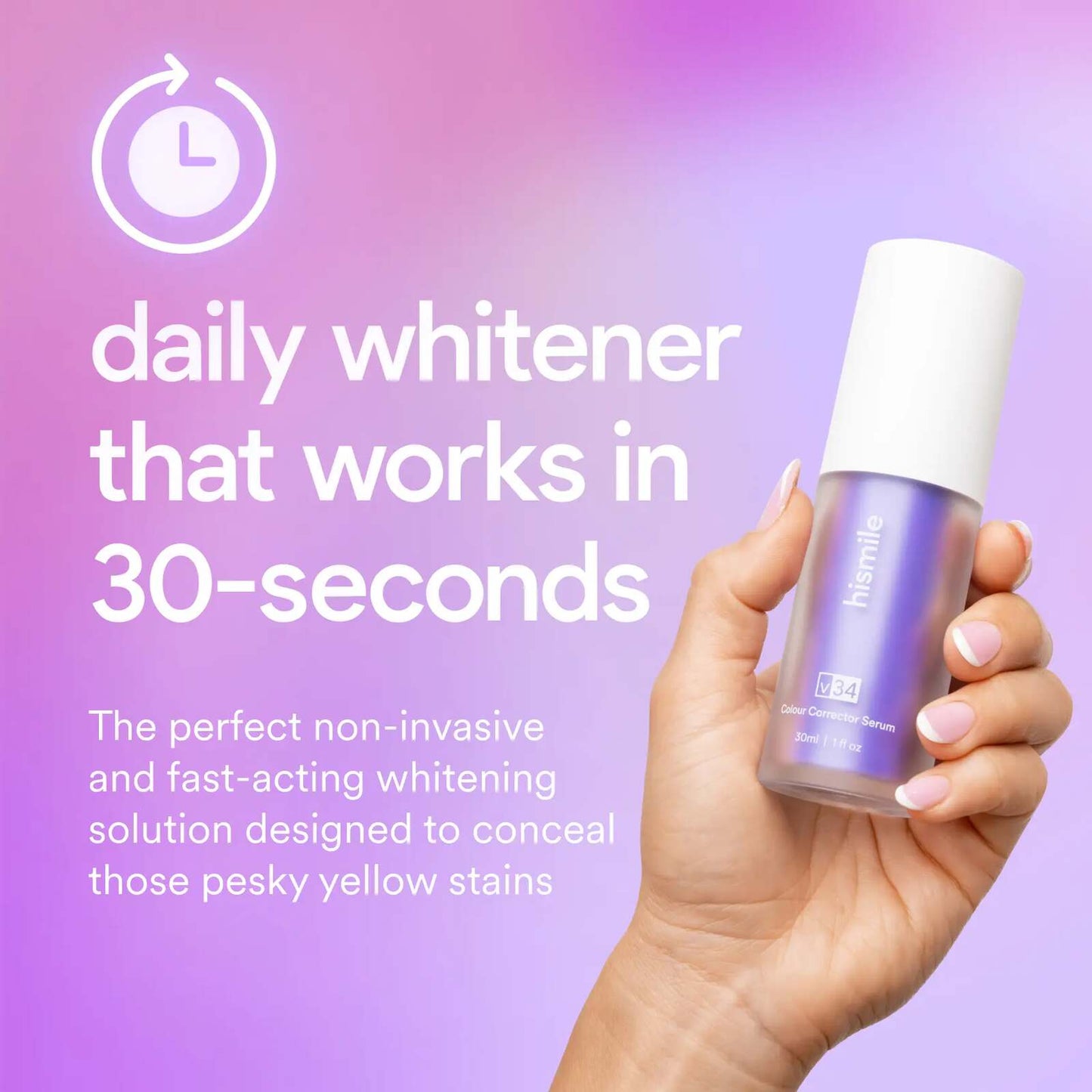 Instant Yellow Stain Remover: V34 Color Correcting Serum